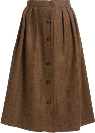 Giuliva Heritage Collection The Giovanna Wool-Tweed Skirt
