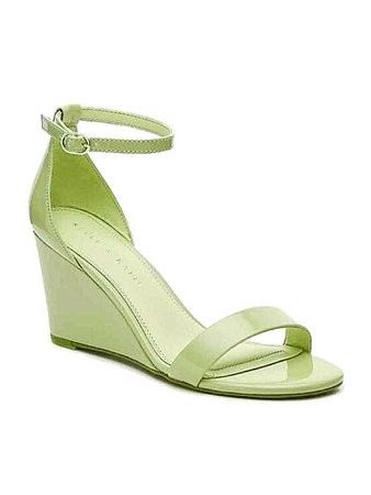 Green Wedge Sandal
