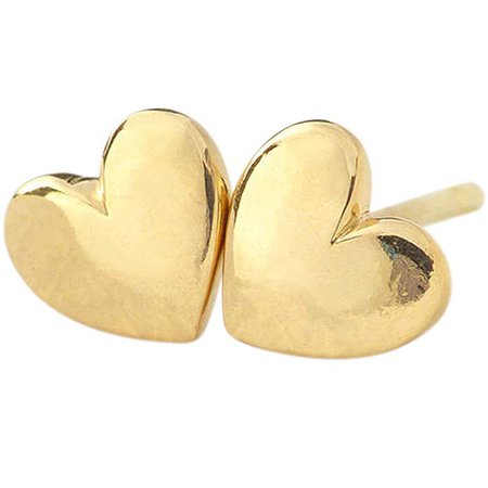 Amazon.com: Lifetime Jewelry Heart Stud Earrings - Safe for Most Sensitive Ears - Hypoallergenic - up to 20X More 24k Gold Plating Than Other Studs - Free Lifetime Replacement Guarantee - Made in USA: Jewelry