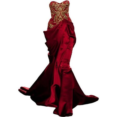 Queen Of Hearts, red, gown