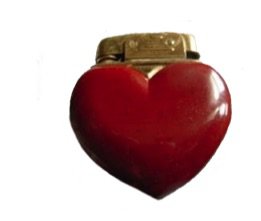 heart shaped lighter