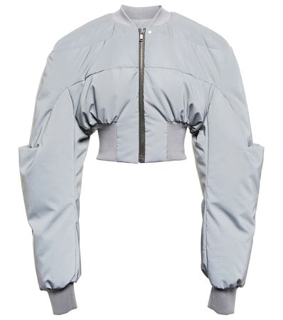 Rick Owens cropped bomber jacket
