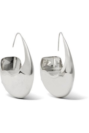 Ellery | Shultz Saddle silver earrings | NET-A-PORTER.COM