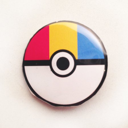 Support the T on Storenvy | Pokemon Pansexual Pride Pin