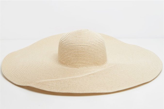 Prettylittlething Cream Large Extra Oversized Sun Hat