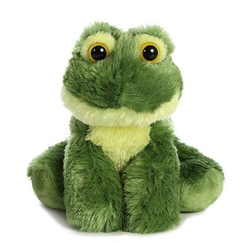Little Stuffed Frog Mini Flopsie | Aurora | Stuffed Safari