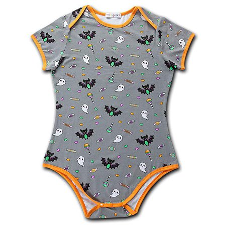 LittleForBig Adult Baby Snap Crotch Romper Onesie - Halloween Edition: Amazon.ca: Clothing & Accessories