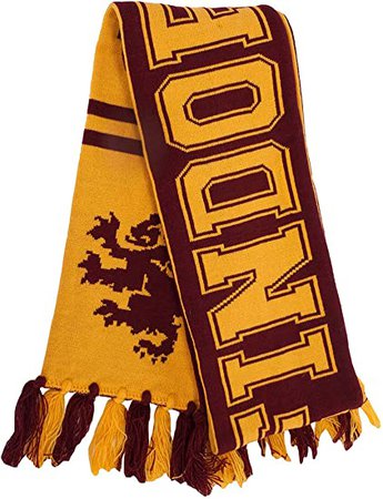 Amazon.com: Gryffindor Reversible Knit Scarf Standard : Clothing, Shoes & Jewelry