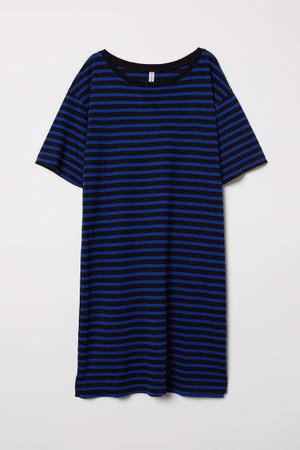T-shirt Dress - Blue