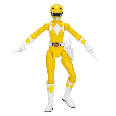 yellow power ranger action figure