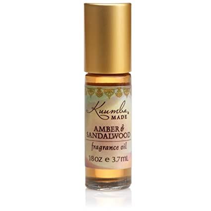 Amazon.com: Kuumba Made Amber & Sandalwood Fragrance Oil Roll-On .125 Oz / 3.7 ml (1-Unit) : Health & Household