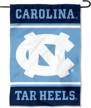 Amazon.com : North Carolina Tar Heels Garden Flag : Sports & Outdoors