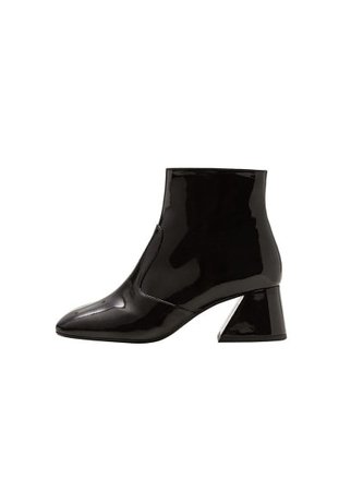 Violeta BY MANGO Patent ankle boots
