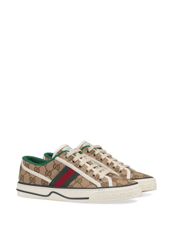 Shop Gucci GG Gucci Tennis 1977 sneakers with Express Delivery - FARFETCH