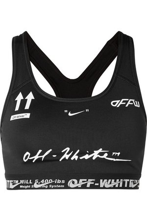 Nike | Brassière de sport en Dri-FIT imprimé NRG x Off-White | NET-A-PORTER.COM