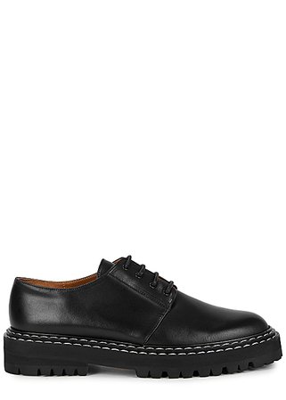 ATP Atelier Maglie black leather shoes - Harvey Nichols