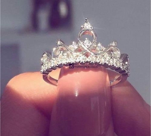 diamond tiara ring