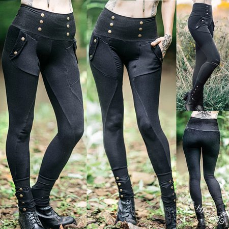 Medieval Viking Pirate Costume Capris Lace Pants Women Gothic Steampunk Corsair Half Trouser Festival Retro Outfit For Lady| | - AliExpress
