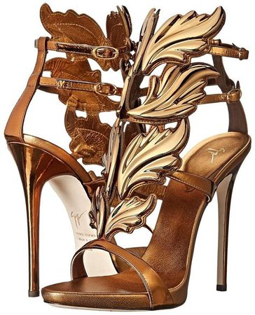 Giuseppe Zanotti Coline Wings Leather 110mm Sandals