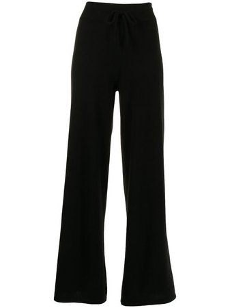 Shop Lisa Yang wide-leg cashmere track trousers with Express Delivery - FARFETCH