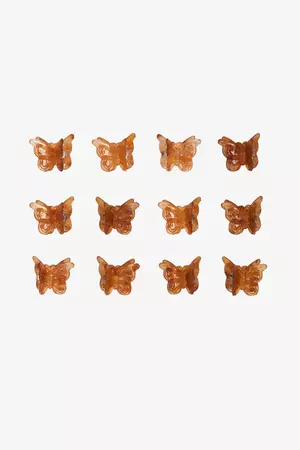VNTFLY - Mini Butterfly Hair Clips Claw Clamps – Los Angeles Apparel