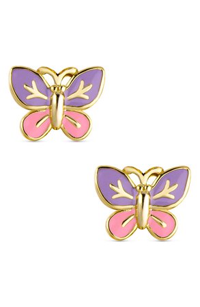 Lily Nily Butterfly Stud Earrings | Nordstrom