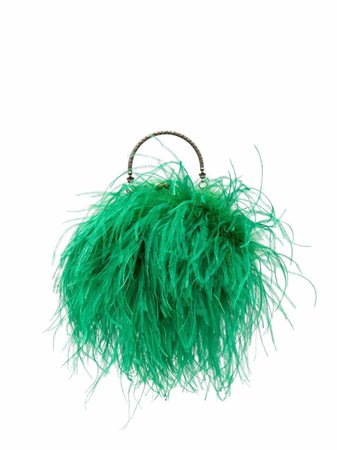 Seen Users feather-trim tote bag - FARFETCH