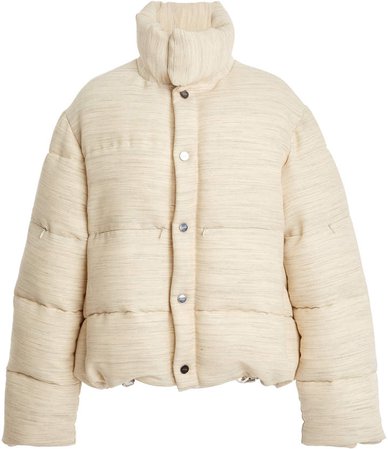 Jacquemus Oversized Cotton-Blend Down Puffer Jacket