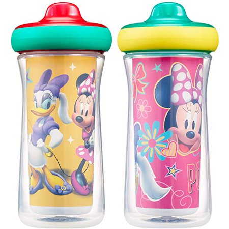 Amazon.com : The First Years Insulated Straw Cup, Disney Minnie Mouse, 9 Ounce (Pack of 2) (Y11566CA1) : Baby