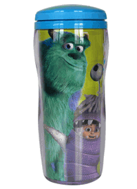 Blue Monster's Inc Thermos Cup - Monster's Inc Cup - Kitchen