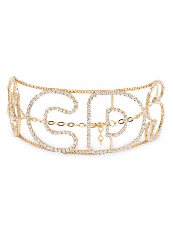 Gcds crystal-embellished Necklace - Farfetch