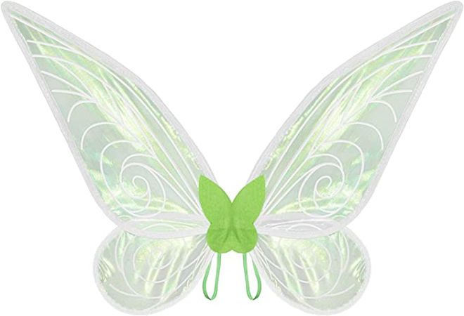 Amazon.com: Girls Wings Fairy Wings, SOLIEHOO Sparkling Sheer Wings for Women Adults Butterfly Wings for Kids Birthday Halloween Dress up : Clothing, Shoes & Jewelry