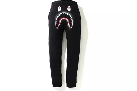 BAPE Shark Slim Sweatpants Black - FW20