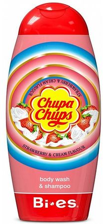 Bi-Es Chupa Chups Strawberry - Σαμπουάν-αφρόλουτρο 2σε1 | Makeup.gr