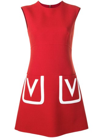 Valentino V A-line dress $1,245 - Buy SS19 Online - Fast Global Delivery, Price