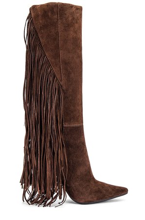 Jeffrey Campbell Galloping Boot in Brown Suede | REVOLVE