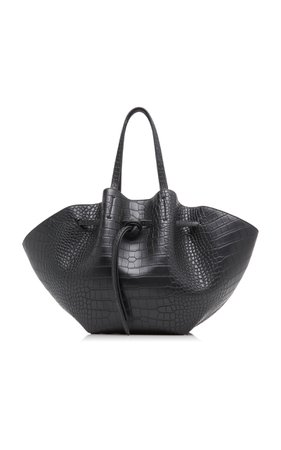 Lynne Croc-Embossed Convertible Vegan Leather Bag by Nanushka | Moda Operandi