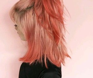 Pastel Pink/Peach Hair