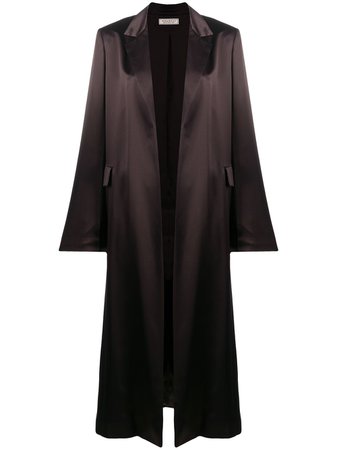 Nina Ricci silk duster coat