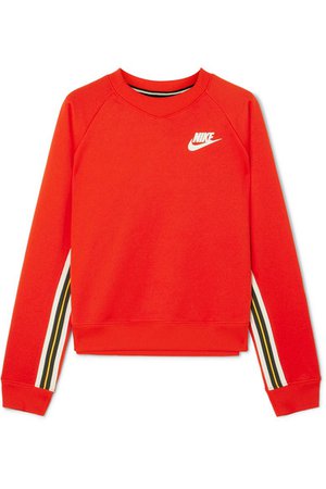 Nike | Sweat en jersey de coton rayé | NET-A-PORTER.COM