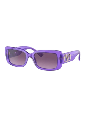 valentino purple sunglasses