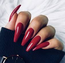 red and black nails - Google Search