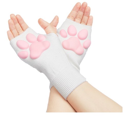 cat paw gloves