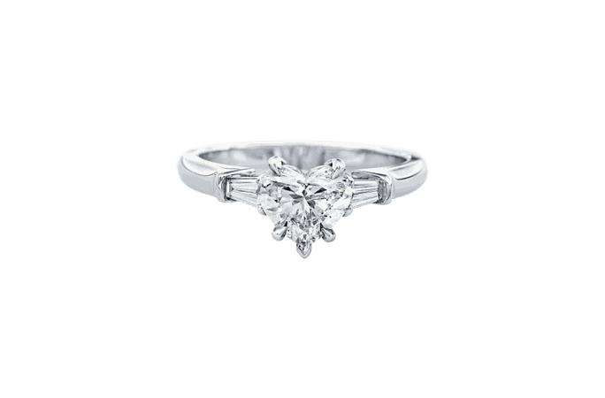Harry Winston Heart Diamond Ring
