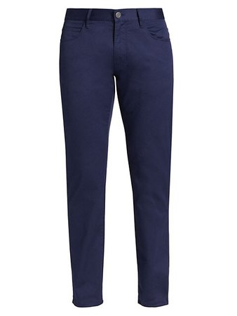 Shop Giorgio Armani Slim Fit Pants | Saks Fifth Avenue