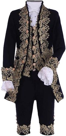Amazon.com: COUCOU Age Victorian Costume Men Rococo Costume Suit Jacket Vest Prince Cosplay Halloween : Clothing, Shoes & Jewelry