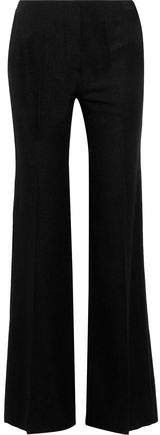 Wool Woven Flared Pants