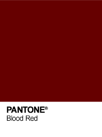 PANTONE Color: Blood Red
