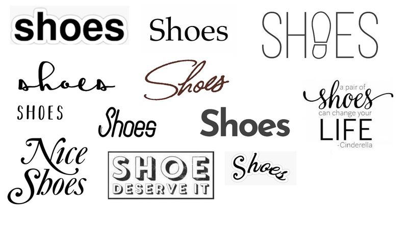 Shoe Words