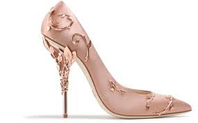 ralph russo pink gold heels png - Google Search